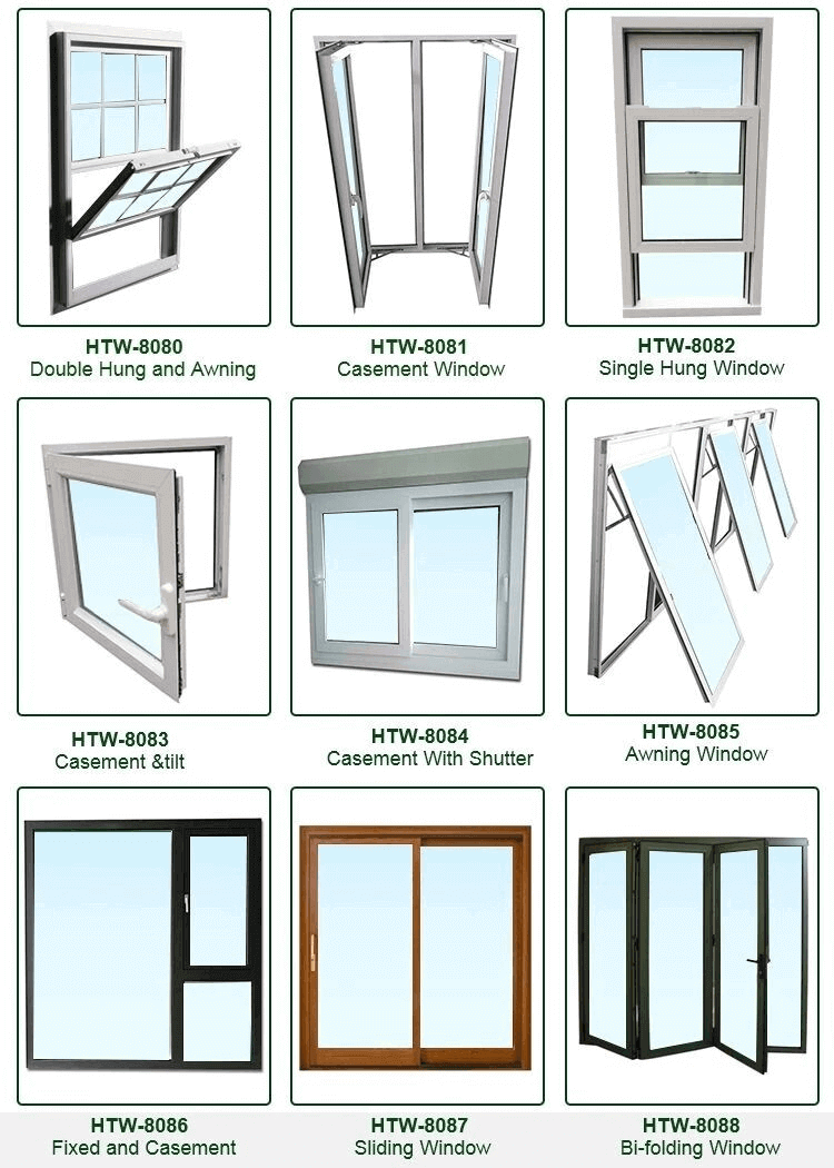 casement and slide window